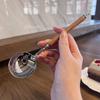 Stainless Steel Luxury French Retro Soup Spoon - Multi-Purpose for Western Dishes, Pasta, Dessert, or Rice.