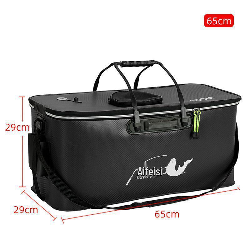 Găleată Pliabilă Multifuncțională din EVA pentru Păstrarea Peștelui - Geantă Grosă pentru Pește cu Livrare Gratuită