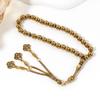 Islamic Prayer Beads 33 Tesbih Beads Zikr Beads Daily Use in Prayers Religious Ceremonies Gift for Muslims