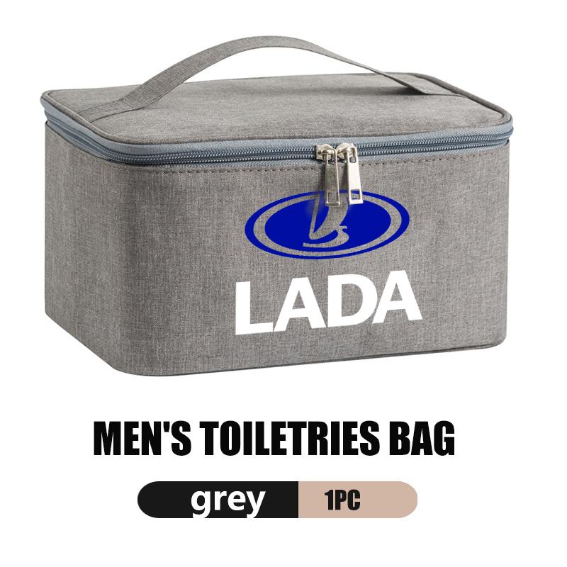 Men Makeup Bag Make Up Case Bathroom Toiletry Pouch Storage Accessories For Lada Vesta Granta Largus Vaz Samara Vesta Niva 4X4