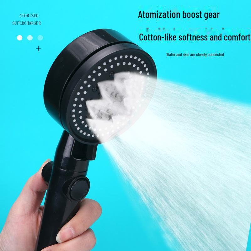 Yuba Pressurized Rain Shower Head Set with Large Water Outlet