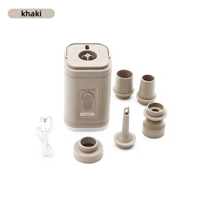 TARKA 1pcs Mattress Air Pump Air Compressor 2 in 1,  Lightweight Inflating Pump with Camplight, Hiking Travel Must Have Supplies