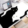 Cat Mouse Pad Gamer Mousepads Lock Edge Gaming Mousepad Mouse Mat Large Keyboard Mat Desk Pad for Computer Laptop