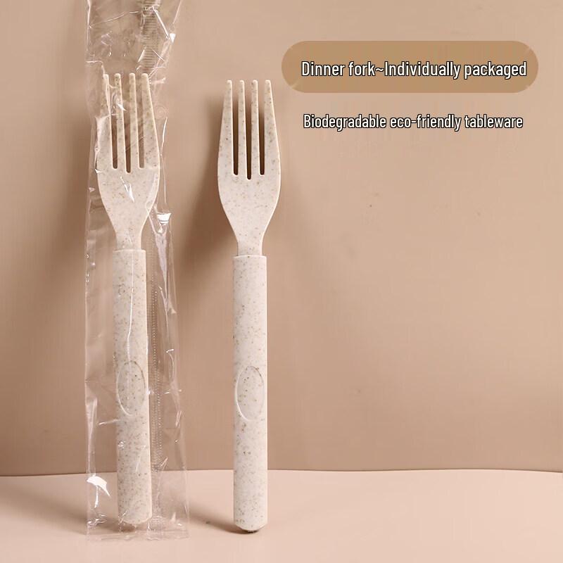 Biodegradable Wheat Straw Cutlery Set