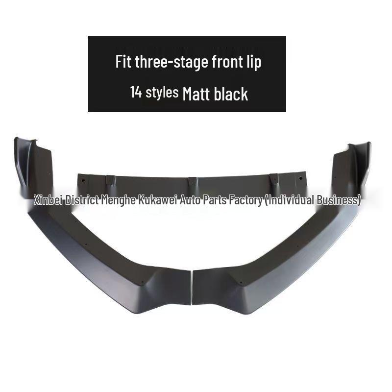 2014-2018 Honda Fit Front Lip Splitter - Modified Body Kit