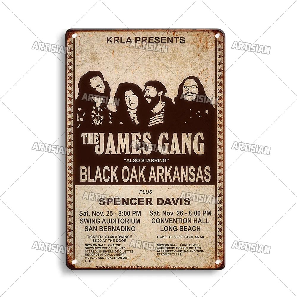 ARTISIAN Classic Rock Music Metal Tin Sign Home Bar Wall Decorative Weathered Metal Plaque Cafe Metal Sign Art Industrial Decor