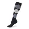 Compression Women Men Stockings Popular Love Pattern Stripe Lattice Star Compress Socks Running Sports Elastic Pressure