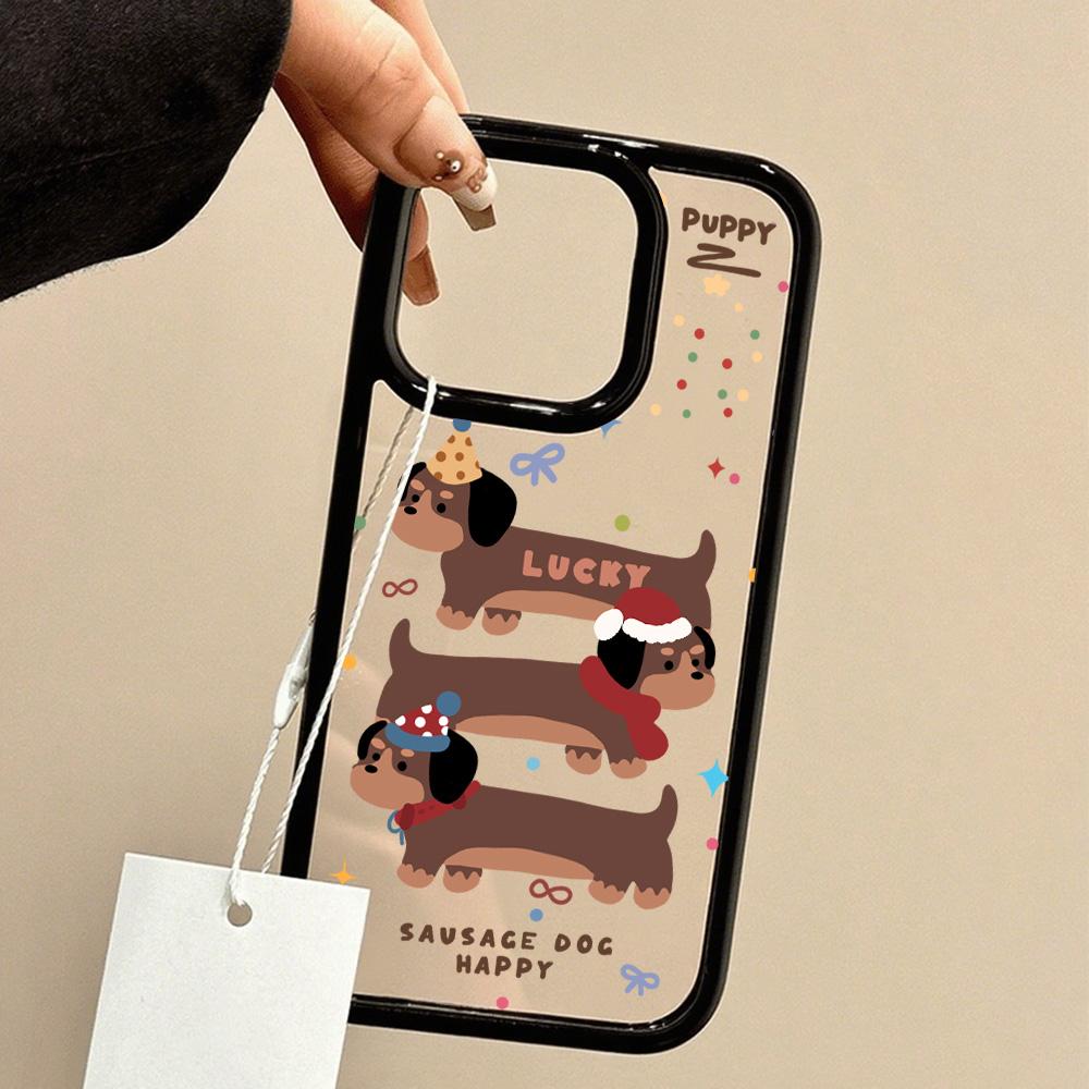 Acrylic Phone Case for iPhone 11 12 13 14 Pro 12 14 16 Pro Max for Samsung A16 A36 A56 S24 FE High-quality Painted Anti-fall Mobile Phone Case