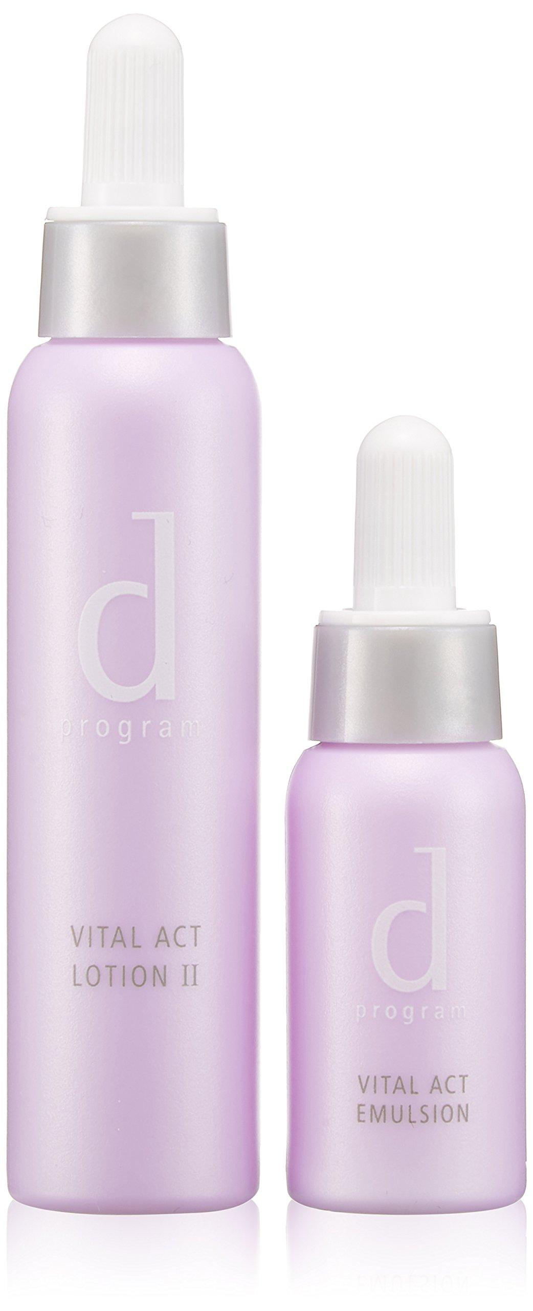 

d Программа Vital Act пробный набор N Лосьон для чувствительной кожи 23 мл Эмульсия для чувствительной кожи 11 мл 7-дневный + [Квази-лекарство]