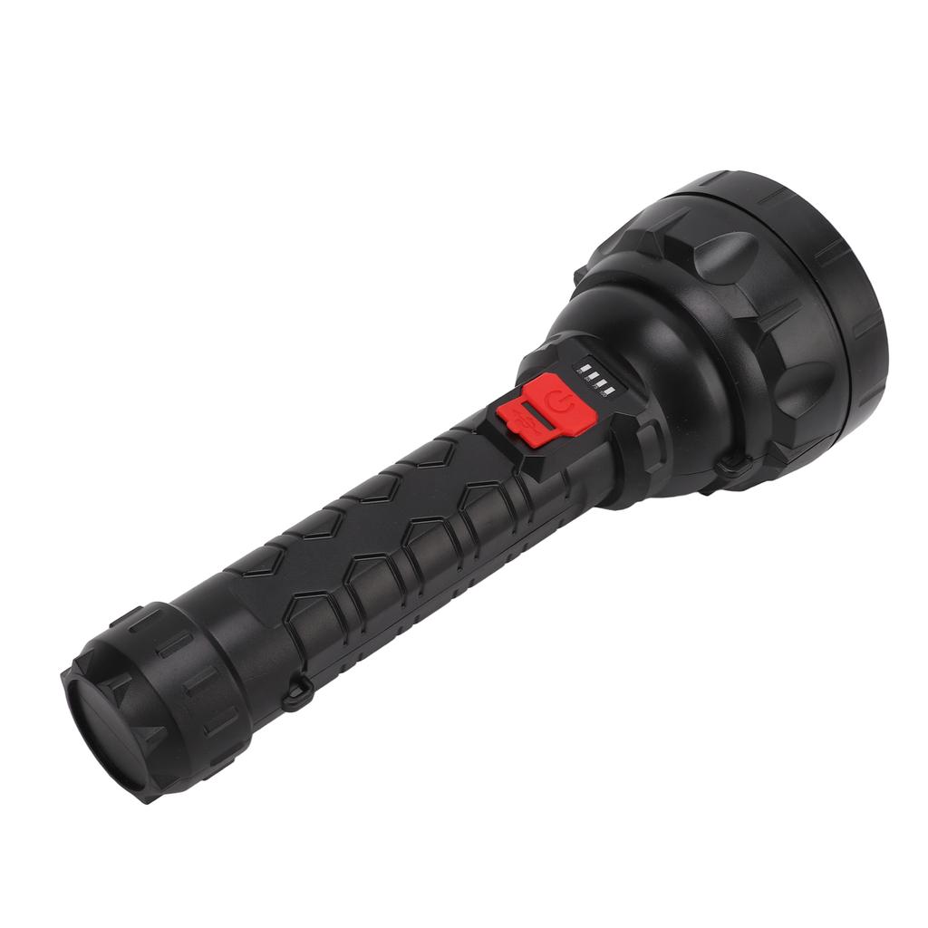 Outdoor Waterproof LED Flashlight USB Rechargeable 5 Modes Zoom Torch with 500LM Highlight for Camping Hiking
