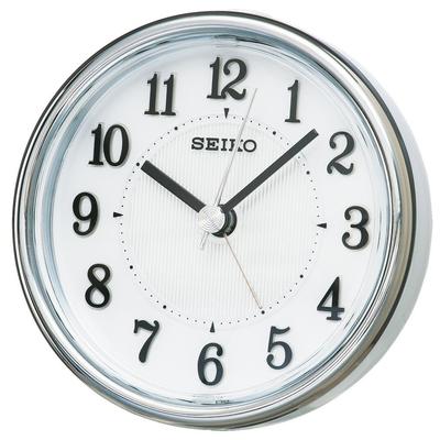 Clock Alarm Clock Analog EL Backlight White Pearl KR895W SEIKO