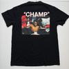 Shoe Palace T-shirt Homme Petit Noir Muhammad Ali Champ Boxe Graphique Tee T-shirt Unisexe