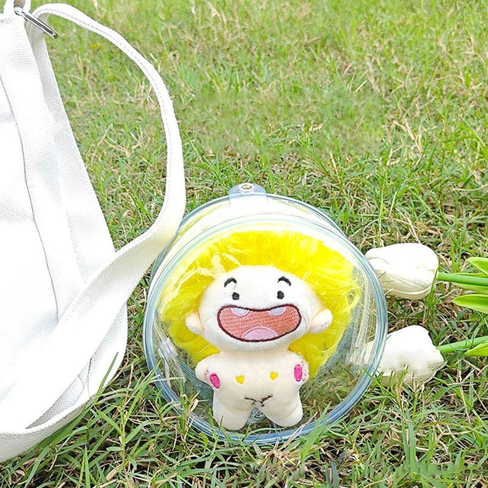 10cm Doll Clear Outdoor Bag Transparent Storage Case New Style Doll Display Box