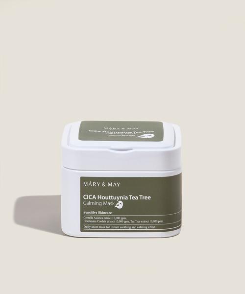 Mary&May Cica Houttuynia Tea Tree Calming Mask 30 Sheets/400g