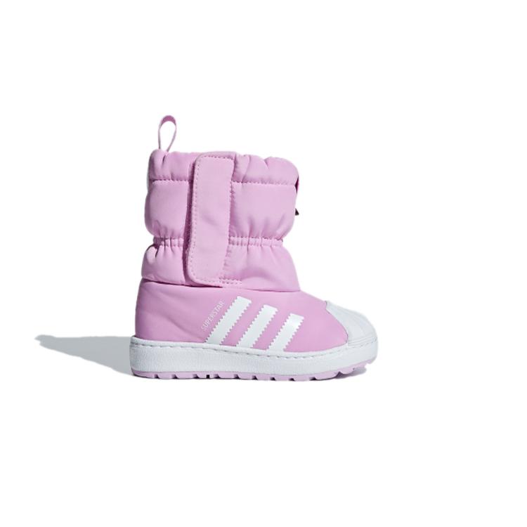 Adidas Originals Superstar Wint3r Cf I Thermal High top Toddler Shoes Purple Infant And Toddler B37303
