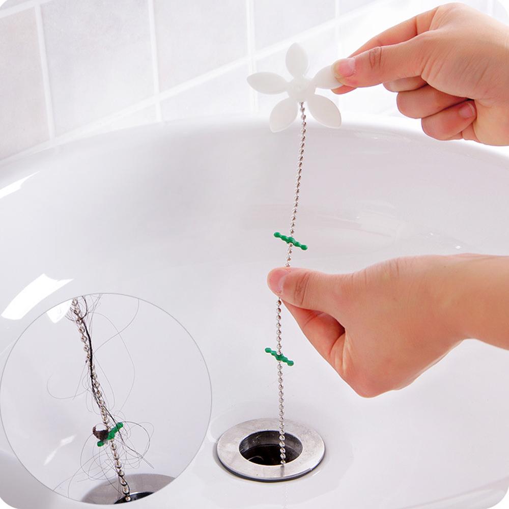 12 Pcs Flower Shape Drain Hair Catcher for Bathroom, Bathtub and Kitchen