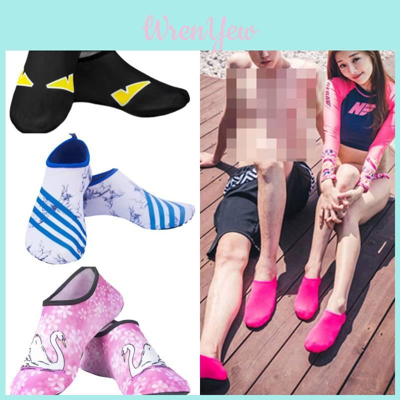 Colorful Non-slip Snorkeling Socks Comfortable Swimming Footwear For Aquatic Adventures