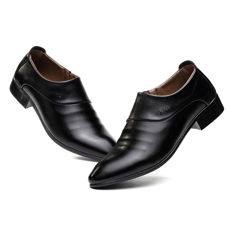 Office Social Shoe Male Solid Color Spring Autumn Italian Suit 2026 Trend Luxury Designer Party Style 39 New Men's Formal Shoes
