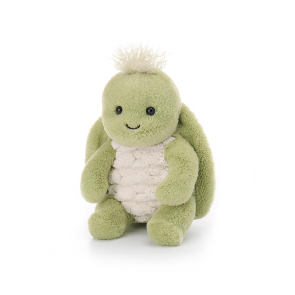 Apricot Lamb Clever Turtle Manman Plush Toy, Soft and Cute, Fluffy Clever Turtle Manman, Suitable for Boys and Girls, 16cm