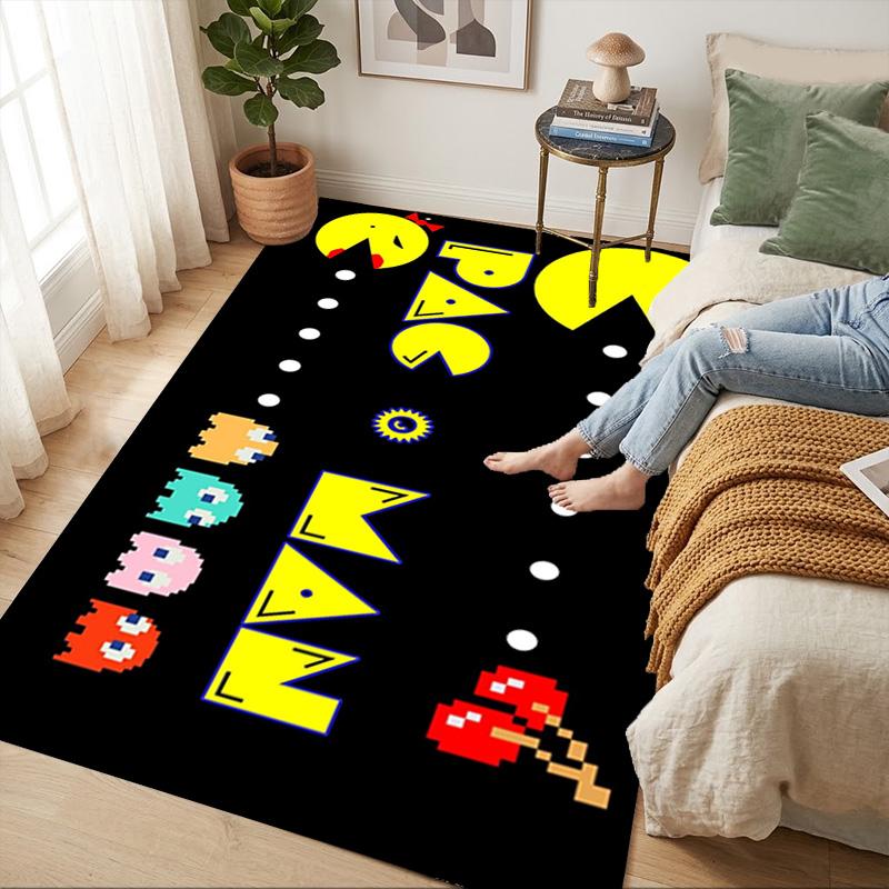 Pacman Adventure Living Room Nonslip Area Rug Soft Carpet For Bedroom Game Playroom Sofa Office Home Decor Doormat Christmas Gift C930725