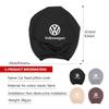 RUN1 For Volkswagen VW Car Seat Headrest Pillow Anti-Dirty Protective Cover Dustproof Scirocco Passat Polo B5 B6 B7 CC Tiguan Sharan