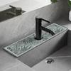Classic Sink Faucet Drain Pad Table Mat Toilet Diatom Mud Moisture-wicking Pad Slip-resistant Anti-mildew Mat for Kitchen Countertop Dining