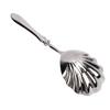 Shell Shape Spoon Stainless Steel Serving Spoon with Ergonomic Handle for Dessert Cake Ice Cream