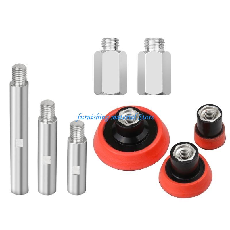 Y5GD Angles Grinder Extension shafts Connecting Rod Angles Grinder Attachments Adjustable Grinder 14/16mm Thread Adapter Rod