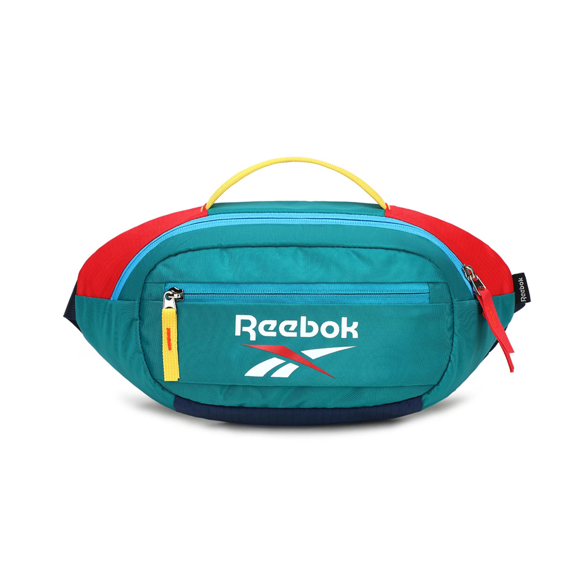 Reebok Nylon Fanny Pack Regular Unisex Peacock Blue/Classic Black RB250622M