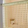 Door Curtain Beaded String Curtain Solid Color Tassel Window Curtain  Home Decor