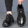 Herren Herbst Winter Wasserdicht Leder Lässige Fahrschuhe Bequeme Business Sneaker Mode Rutschfest Büro Freizeitschuhe
