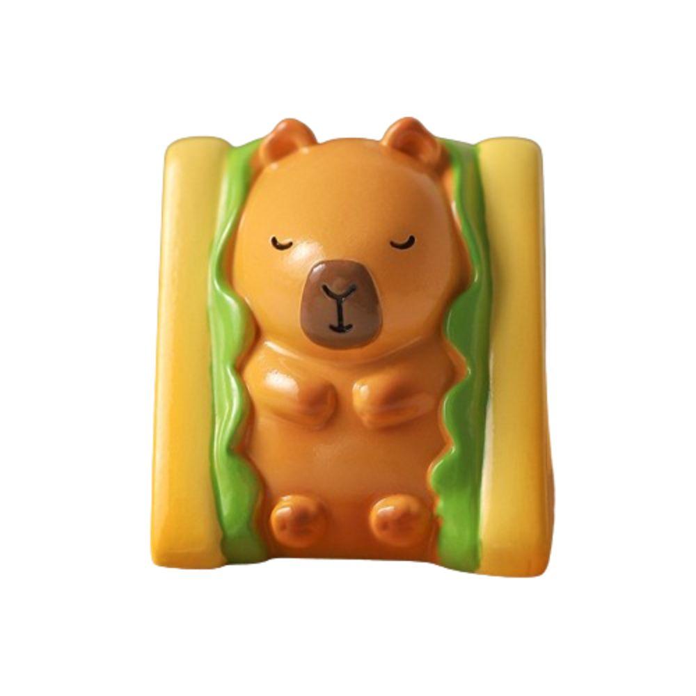 Djur Kapybara Figur Leksaker Modell Simulering Kapybara Djur Figurer Tecknad Figur Kapybara Modell