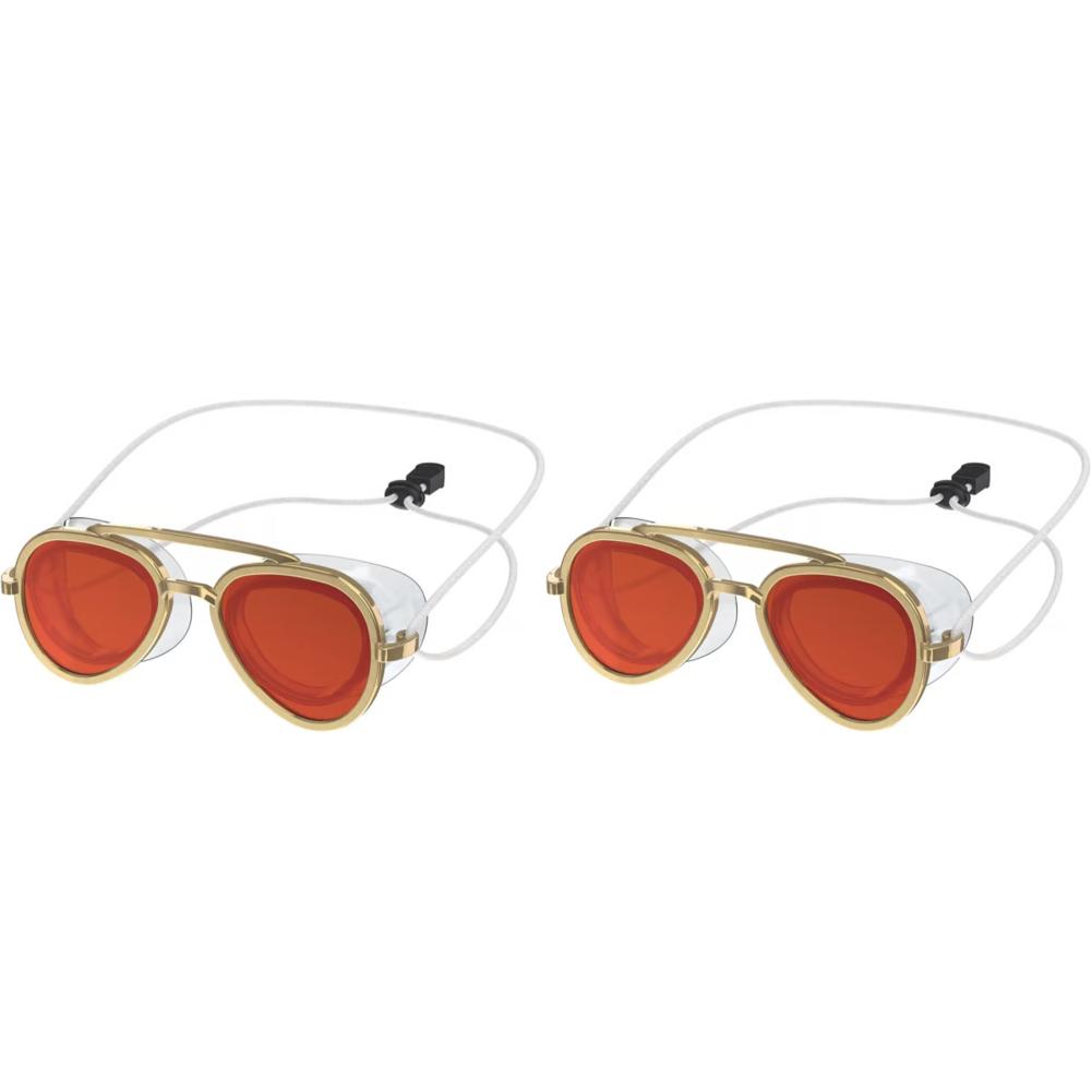 1/2Pcs Swim Goggles Anti-Fog Swimming Goggles Anti-Fog Swim Goggles Full-View Retro Swim Eyewear For Men Women Swimmers Leisure