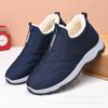 Winter new cotton shoes piled thickened non-slip warm outdoor cotton shoes snow boots warm fluff sports shoes