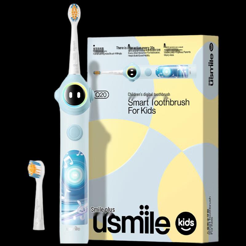 

usmile Q20 Детская звуковая электрическая зубная щетка вилка CN (адаптер в комплекте)