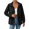Jacket Women Waterproof Windbreaker Lightweight Rain Jackets With Pockets Packable Raincoats For Women With Hood