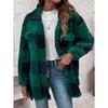 Elegant Directional Fluffy Winter Jacket