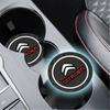 2pcs Silicone Styling Car Cup Mat Coaster Water Slot Non-Slip Pad for Citroen C1 C2 C3 C4 C4L C5 C6 C7 C8 VTS C-ELYSEE Berlingo