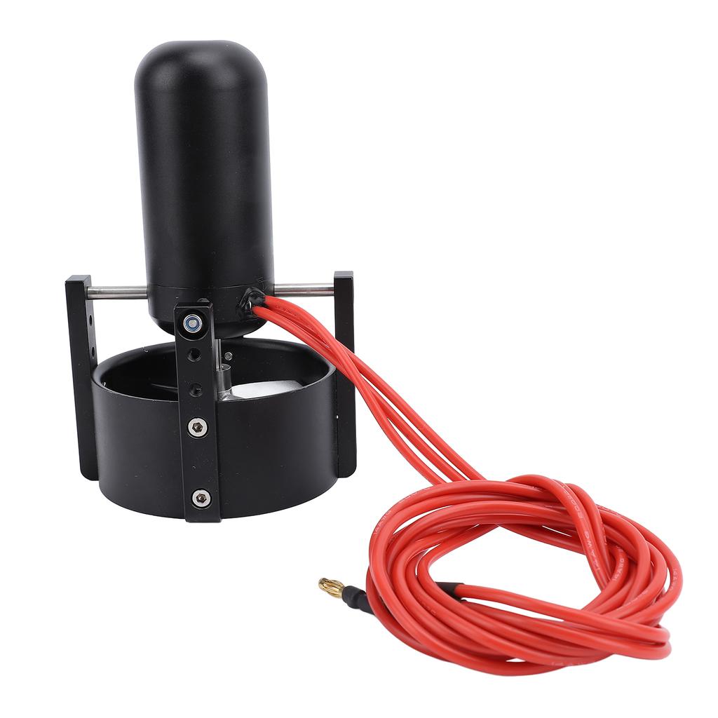 Moteur Propulseur Étanche Sous-Marin Alliage d'Aluminium Poussée Maximale 12,5 kg Démarrage 7V pour Contrôleur de Vitesse Électronique 12S-80A