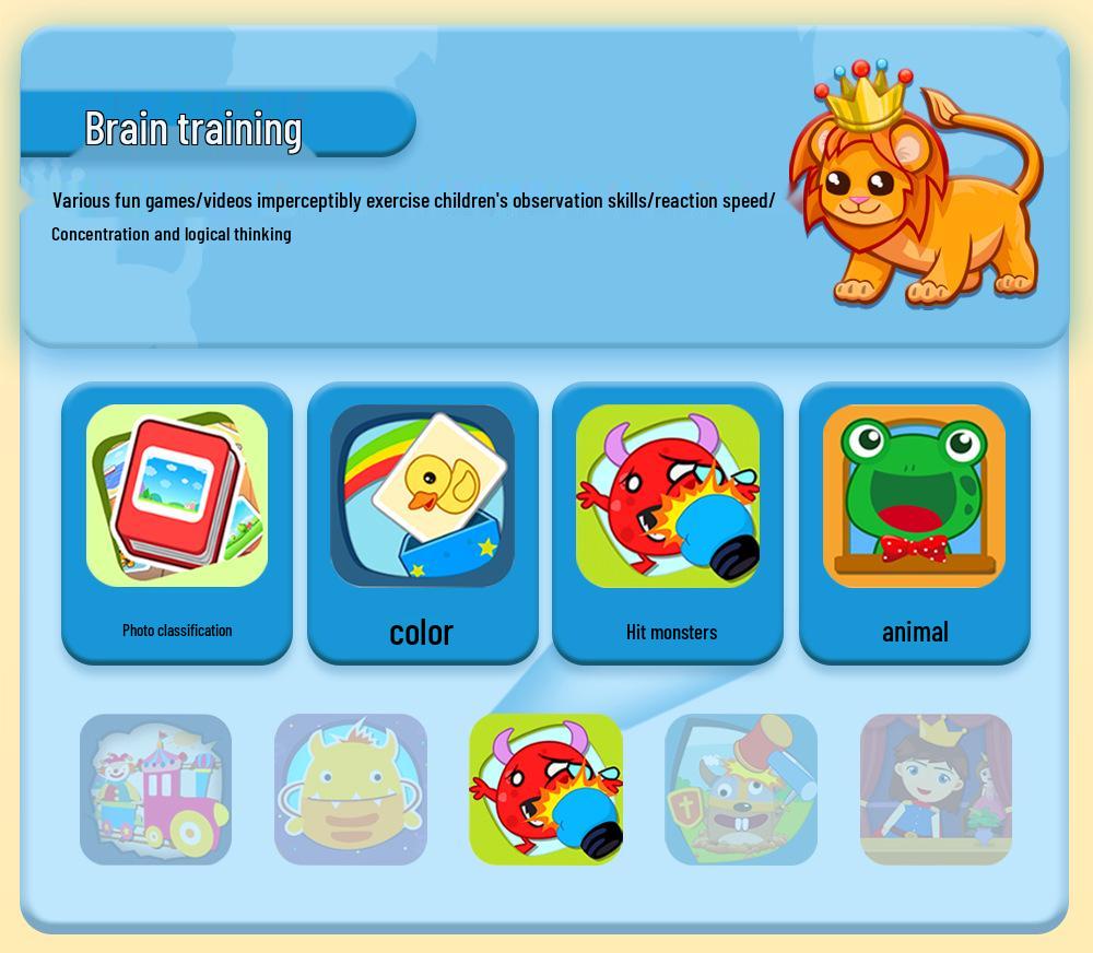 2025 Kids' Eye-Friendly Tablet for Smart Learning and Tutoring