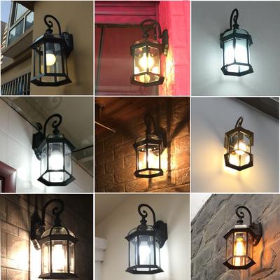 Retro Wall Lamp of Sitting Room Corridor Contracted Leds Villa Outdoor Balcony Waterproof Outdoor Corridor Lamp