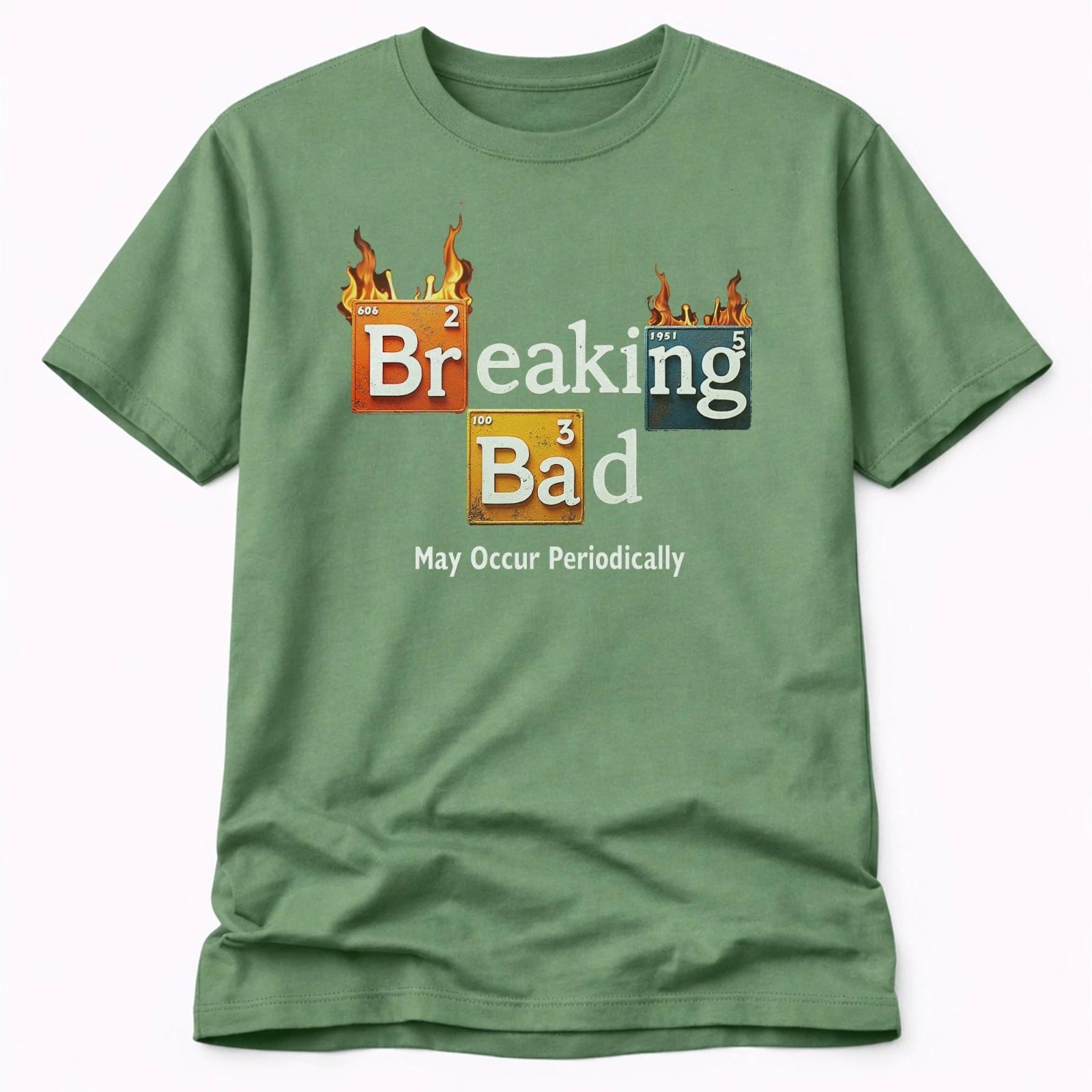 Breaking Bad Periodic Table T Shirt Funny Chemistry TV Show Unisex Tee S