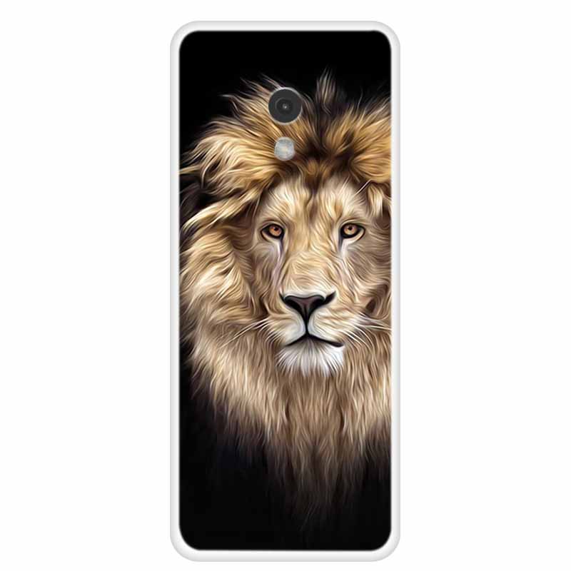For Nokia 235 4G Case Nokia 215 220 4G Wolf Lion Clear Silicon TPU Back Cases for Nokia 220 4G 4G Phone Cover Cute Soft Fundas