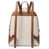 Michael Kors Zaino Mk Jaycee con Logo Monogramma e Tasca con Zip Zaino da Donna Beige Marrone 35S2G8TB7B-VANILLA