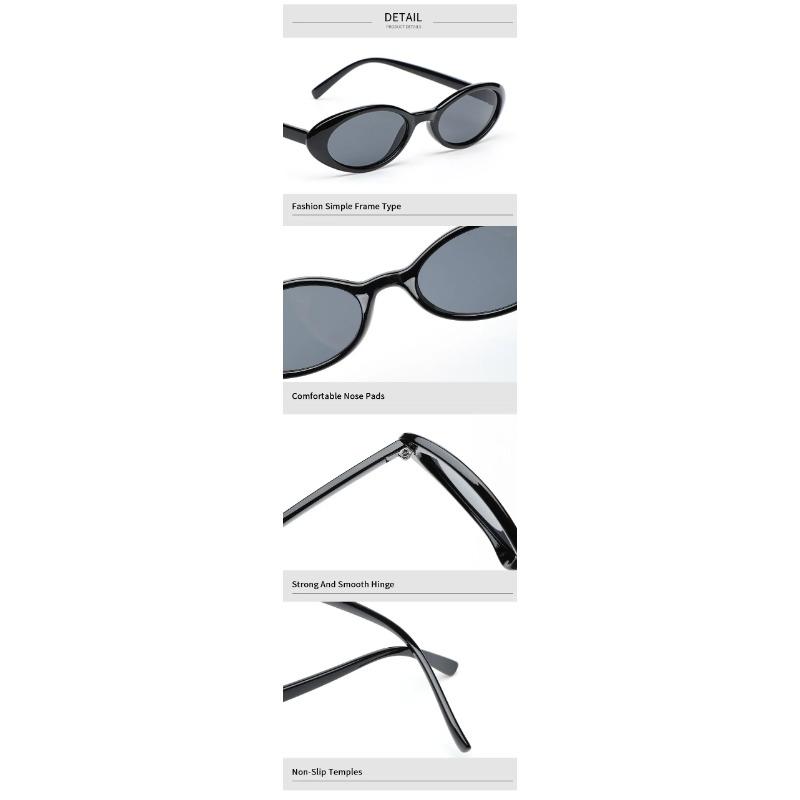 Sexy Small Oval Women'S Sunglasses New Fashion Leopard Brown Hot Sun Glasses Female Retro Colorful Shade Eyeglass