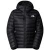 W Down Hooded Down Coat Black
