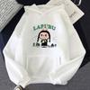 Labubu New Hoodie Cute Printed Fashion Fleece Sweatwear Cartoon Comfortable Sweatshirt Sweet Beautiful Hoody