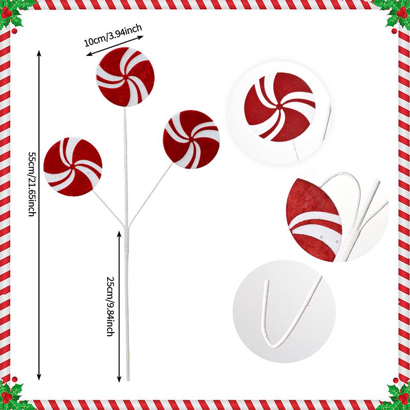 

1PC Simulation Tree Fork Christmas Tree Durable Decoration Christmas Long-lasting Natural Shooting Background Plastic DIY A