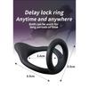 Men's delay horseshoe ring  Silicone male lock essence