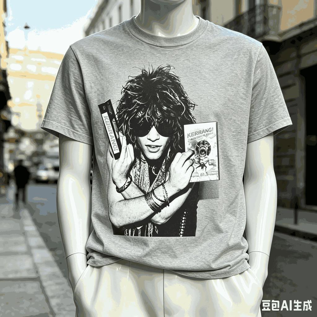 Bon Jovi For Fan Gift Tshirt Unisex Unisex Harajuku Oversized Unisex Short Sleeve Streetwear High Quality Couples Comfortable Soft